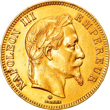 Monnaie, France, Napoleon III, 100 Francs, 1862, Strasbourg, TTB+, Or
