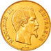 Coin, France, Napoleon III, 100 Francs, 1858, Paris, EF(40-45), Gold