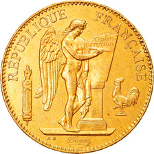 Monnaie, France, Génie, 100 Francs, 1878, Paris, TTB+, Or, Gadoury:1137, KM:832