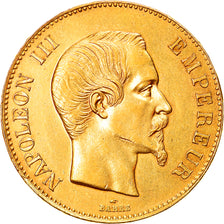 Munten, Frankrijk, Napoleon III, Napoléon III, 100 Francs, 1858, Paris, ZF+