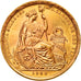 Moneda, Perú, 50 Soles, 1960, Lima, EBC, Oro, KM:230