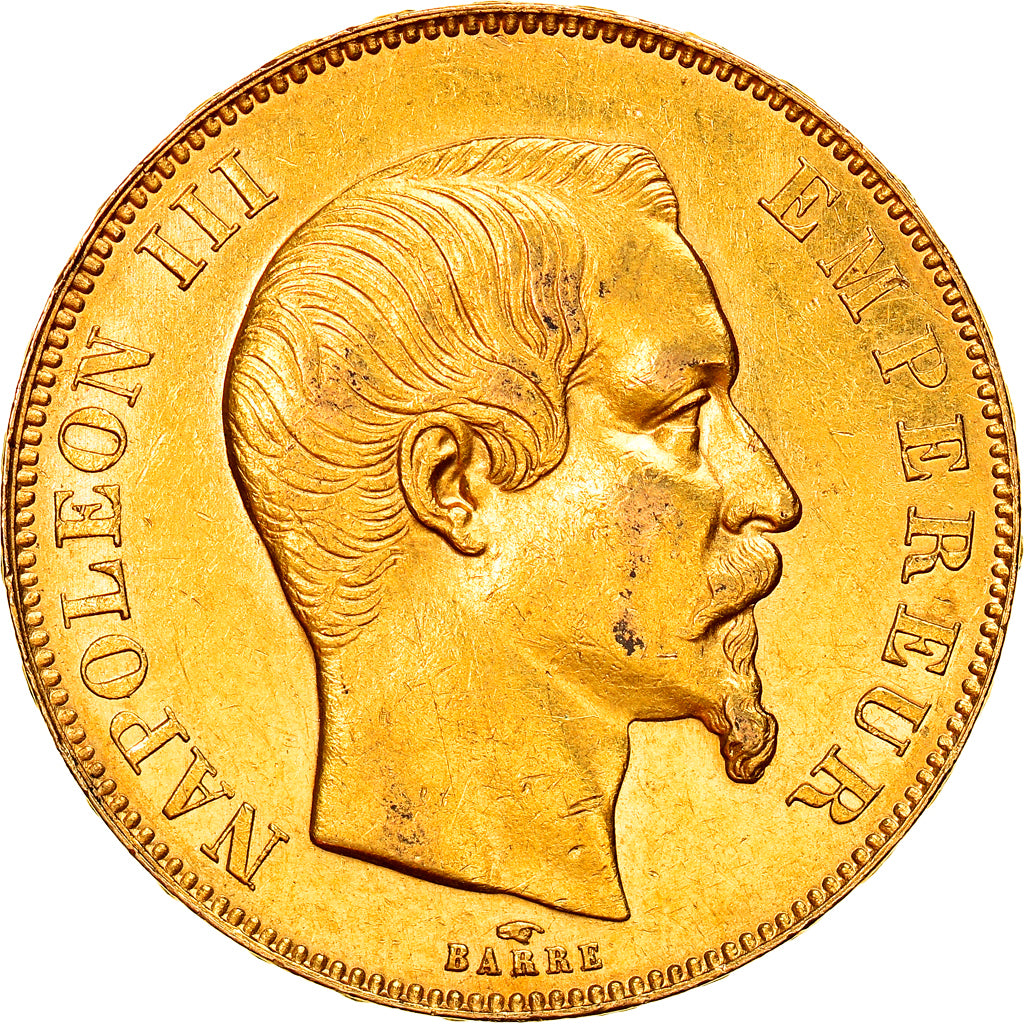 Monnaie, France, Napoleon III, 50 Francs, 1857, Paris, TTB+, Or, Gadoury:1111