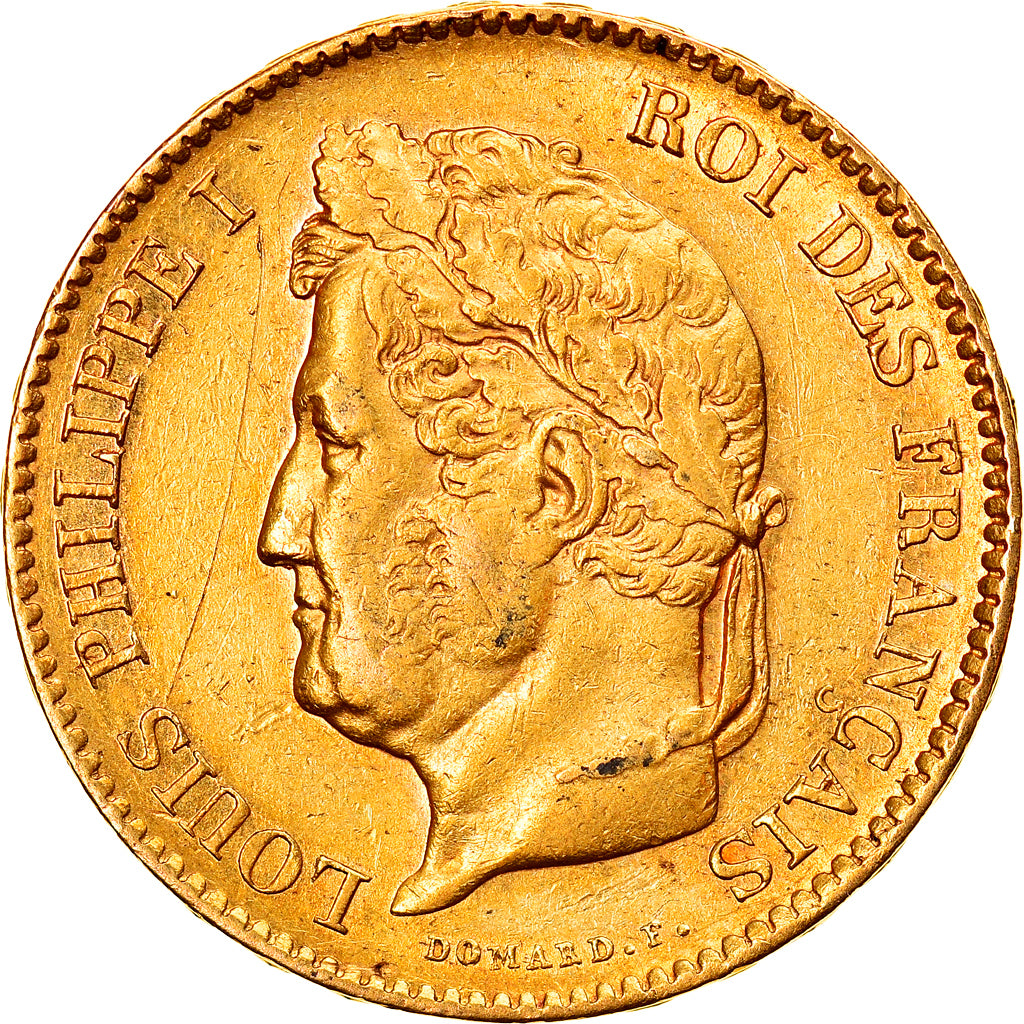 Coin, France, Louis-Philippe, 40 Francs, 1834, Paris, EF(40-45), Gold, KM:747.1