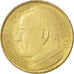Moneda, CIUDAD DEL VATICANO, John Paul II, 20 Lire, 1981, SC, Aluminio - bronce