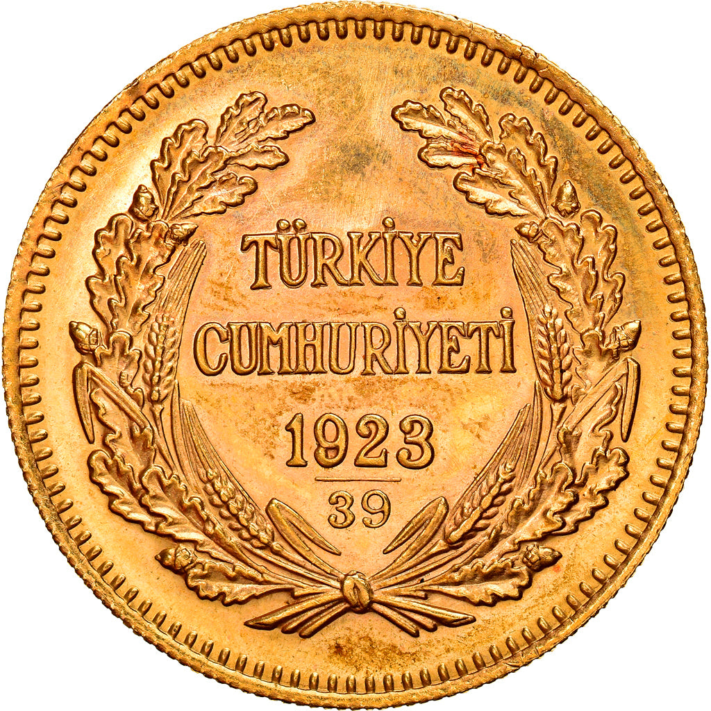 Moneta, Turcja, Mustafa Kemal Atatürk, 500 Kurush, 1962, Ankara, AU(55-58)