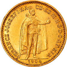 Monnaie, Hongrie, Franz Joseph I, 20 Korona, 1904, Kormoczbanya, SUP+, Or