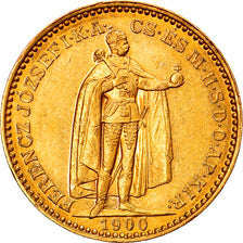 Moneta, Węgry, Franz Joseph I, 20 Korona, 1900, Kormoczbanya, MS(60-62)