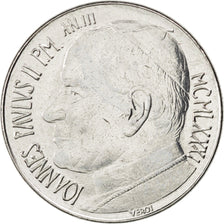 CITTÀ DEL VATICANO, John Paul II, 100 Lire, 1981, SPL, Acciaio inossidabile,...