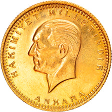 Münze, Türkei, Mustafa Kemal Atatürk, 100 Kurush, 1987, Ankara, UNZ, Gold