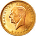 Coin, Turkey, Mustafa Kemal Atatürk, 100 Kurush, 1988, Ankara, MS(64), Gold