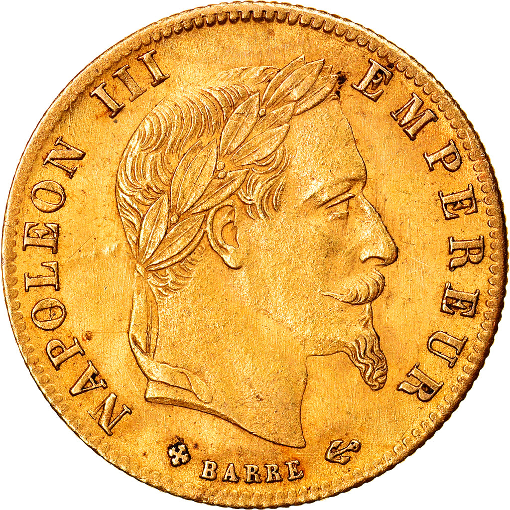 Monnaie, France, Napoleon III, Napoléon III, 5 Francs, 1868, Strasbourg, SUP