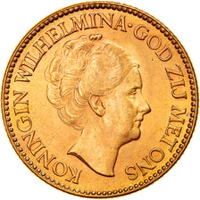 Monnaie, Pays-Bas, Wilhelmina I, 10 Gulden, 1925, Utrecht, SUP, Or, KM:162