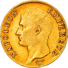 Moneta, Francja, Napoléon I, 20 Francs, 1806, Paris, VF(30-35), Złoto