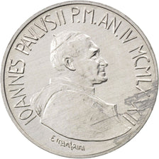 CITTÀ DEL VATICANO, John Paul II, 10 Lire, 1982, SPL-, Alluminio, KM:161