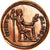 Francia, medaglia, Reproduction Monnaie Antique,  Tibère, History, FDC, Bronzo
