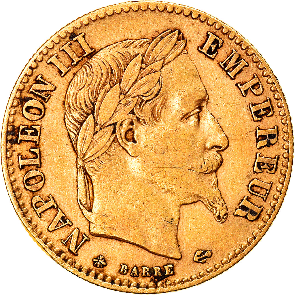 Monnaie, France, Napoleon III, Napoléon III, 10 Francs, 1862, Paris, TTB, Or
