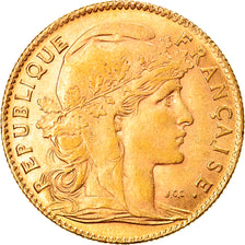 Monnaie, France, Marianne, 10 Francs, 1907, Paris, TTB+, Or, Gadoury:1017