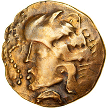 Monnaie, Redones, Statère, 80-50 BC, Inédit, SUP, Or, Delestrée:manque.
