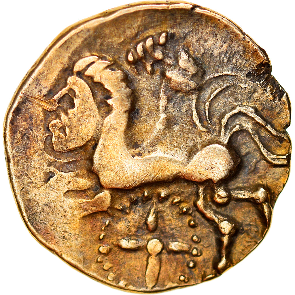 Münze, Redones, Stater, 80-50 BC, Unpublished, VZ, Gold, Delestrée:manque.