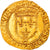Moneta, Francja, François Ier, Ecu d'or, 1515, Gênes, AU(50-53), Złoto
