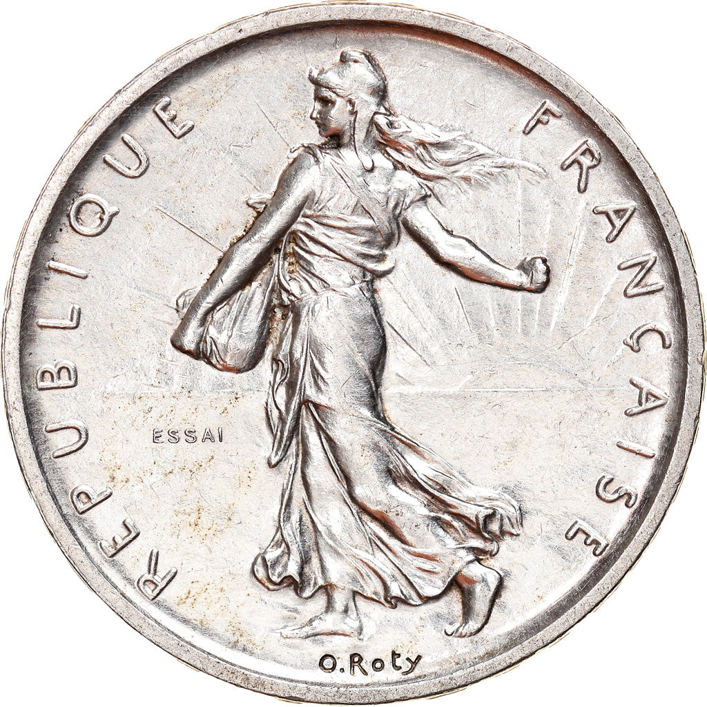 Coin, France, Semeuse, 5 Francs, 1959, Paris, ESSAI, MS(63), Silver, KM:E101