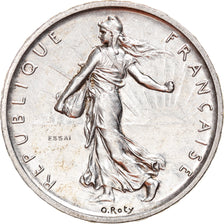 Coin, France, Semeuse, 5 Francs, 1959, Paris, ESSAI, MS(63), Silver, KM:E101