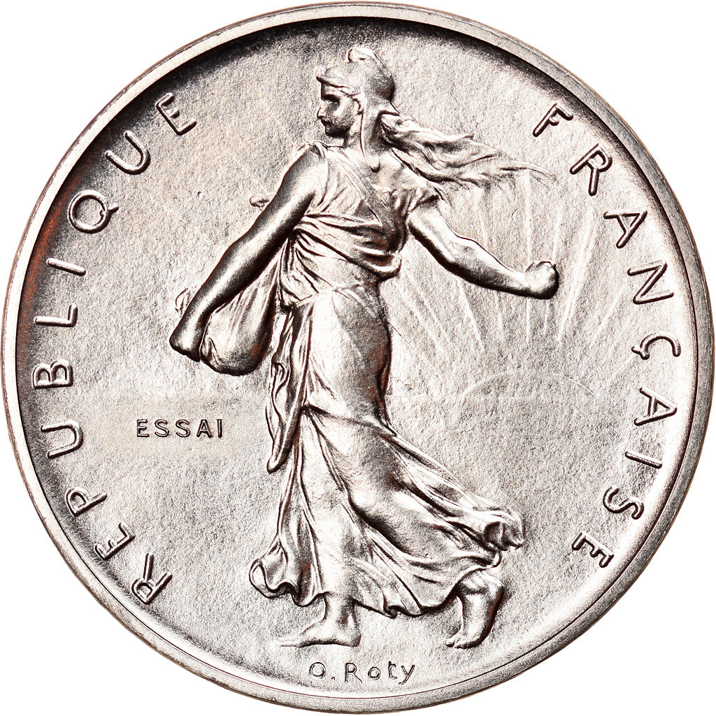 Coin, France, Semeuse, Franc, 1959, Paris, Essai-Piéfort, MS(63), Nickel