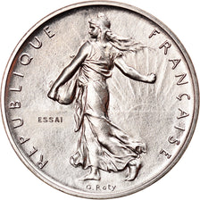 Coin, France, Semeuse, Franc, 1959, Paris, Essai-Piéfort, MS(63), Nickel