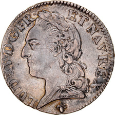 Monnaie, France, Louis XV, 1/2 Écu à la vieille tête, 1/2 ECU, 44 Sols, 1773
