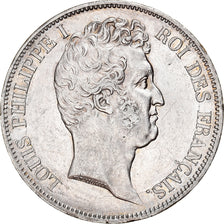 Coin, France, Louis-Philippe, 5 Francs, 1830, Paris, EF(40-45), Silver, KM:735.1