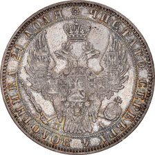 Coin, Russia, Nicholas I, Rouble, 1849, Saint-Petersburg, AU(50-53), Silver
