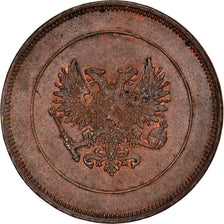 Coin, Finland, Nicholas II, 10 Pennia, 1917, AU(50-53), Copper, KM:14
