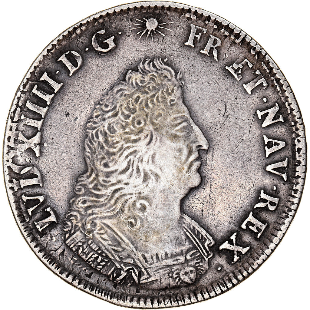 Monnaie, France, Louis XIV, Écu de Flandre aux palmes, Ecu, 1693, Lille, TTB