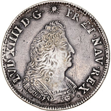 Monnaie, France, Louis XIV, Écu de Flandre aux palmes, Ecu, 1693, Lille, TTB
