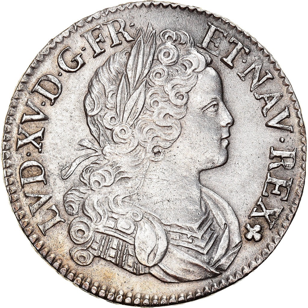 Monnaie, France, Louis XV, Écu de France-Navarre, Ecu, 1718, Paris, SUP