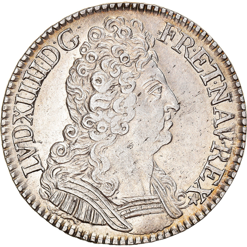 Coin, France, Louis XIV, 1/2 Écu aux 3 couronnes, 1/2 ECU, 36 Sols = 6 Deniers