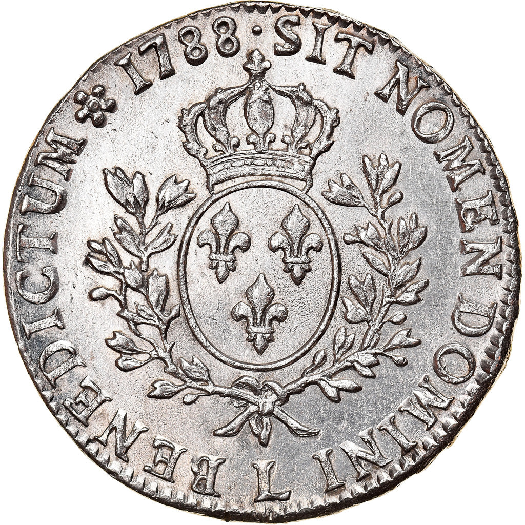 Moneda, Francia, Louis XVI, Écu aux branches d'olivier, Ecu, 1788, Bayonne