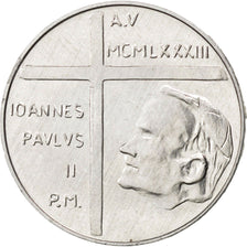 Münze, Vatikanstadt, John Paul II, 10 Lire, 1983, UNZ, Aluminium, KM:170
