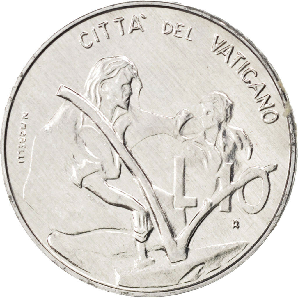 Monnaie, Cité du Vatican, John Paul II, 10 Lire, 1983, SPL, Aluminium, KM:170