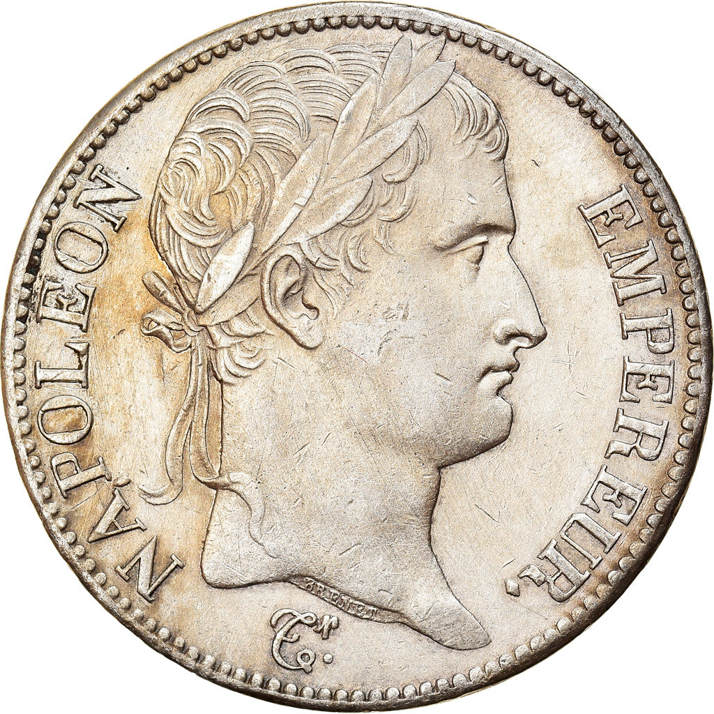Monnaie, France, Napoléon I, 5 Francs, 1810, Paris, TTB+, Argent, Gadoury:584