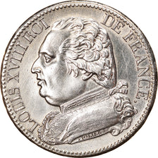 Münze, Frankreich, Louis XVIII, Louis XVIII, 5 Francs, 1815, Limoges, SS+