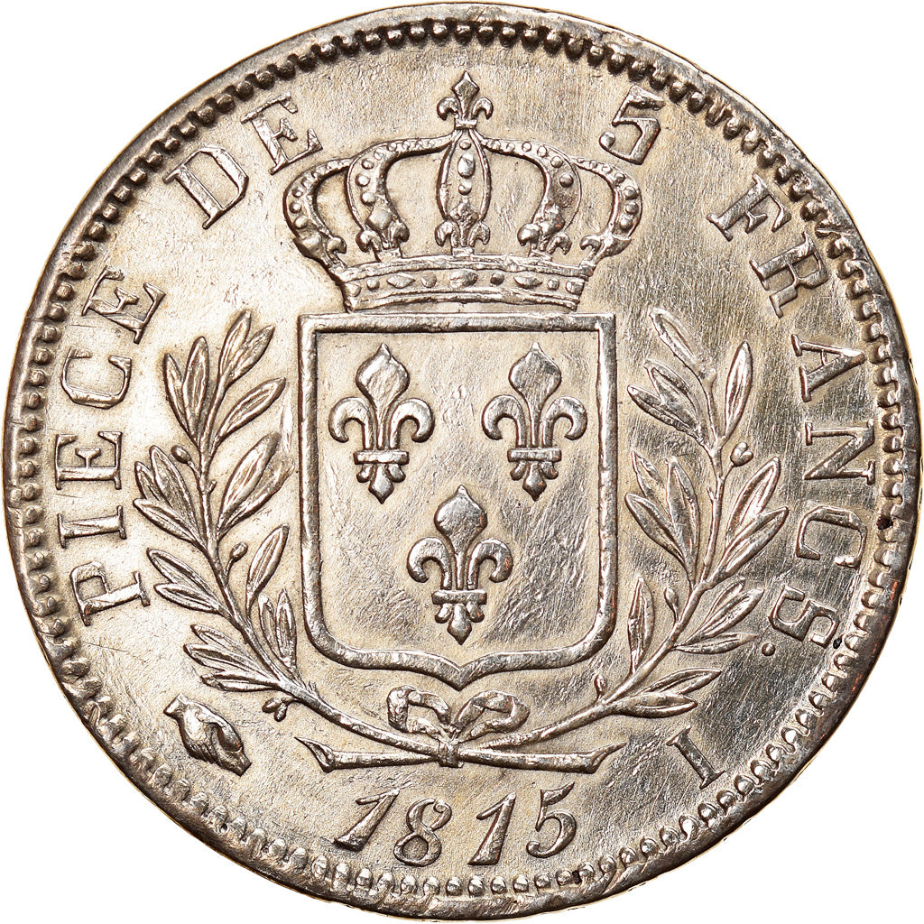 Münze, Frankreich, Louis XVIII, Louis XVIII, 5 Francs, 1815, Limoges, SS+