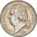 Moeda, França, Louis XVIII, Louis XVIII, 5 Francs, 1822, Paris, AU(55-58)
