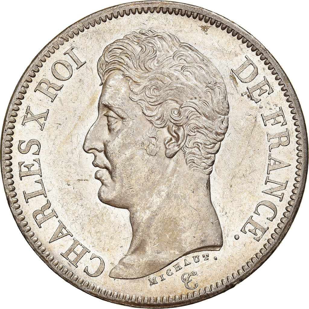 Monnaie, France, Charles X, 5 Francs, 1826, Paris, SUP+, Argent, Gadoury:643