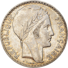 Coin, France, Turin, 20 Francs, 1936, Paris, AU(50-53), Silver, KM:879