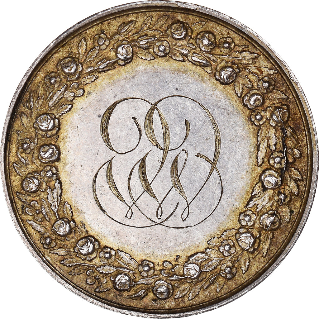 Frankreich, Medaille, Mariage Chrétien, Religions & beliefs, 1848, Pingret, VZ