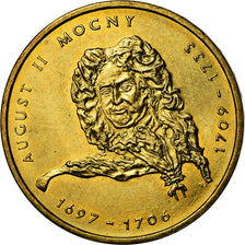 Coin, Poland, 2 Zlote, 2002, Warsaw, MS(60-62), Brass, KM:439