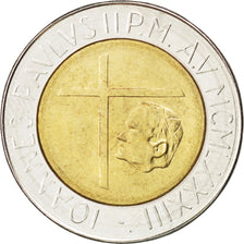 Münze, Vatikanstadt, John Paul II, 500 Lire, 1983, UNZ, Bi-Metallic, KM:175