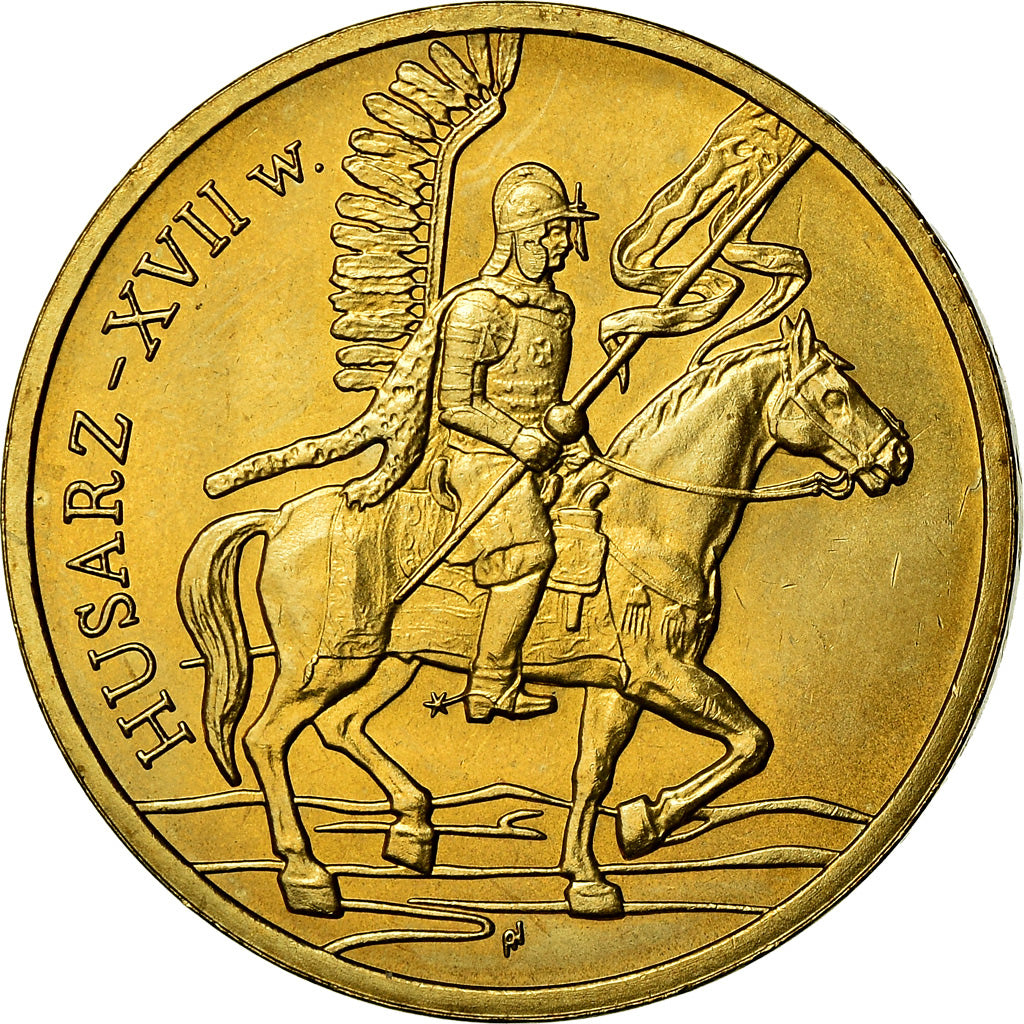 Coin, Poland, 2 Zlote, 2009, Warsaw, MS(60-62), Brass, KM:670