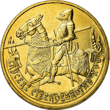 Coin, Poland, 2 Zlote, 2007, Warsaw, MS(60-62), Brass, KM:611